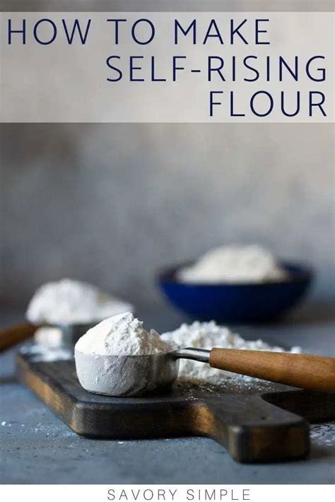 3 of the most common baking ingredients. How to Make Self-Rising Flour - Baking 101 - Savory Simple ...