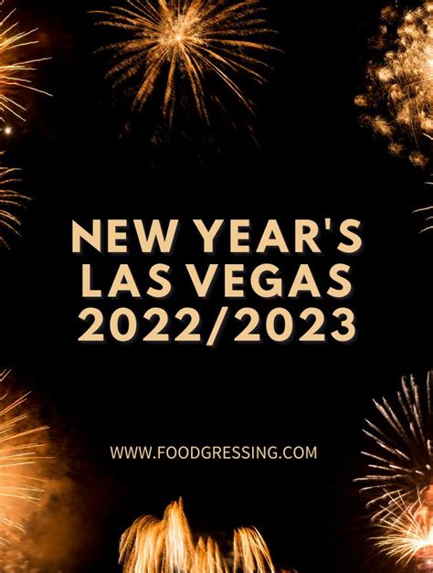 Las Vegas Fireworks New Years Eve 2023 Get New Year 2023 Update