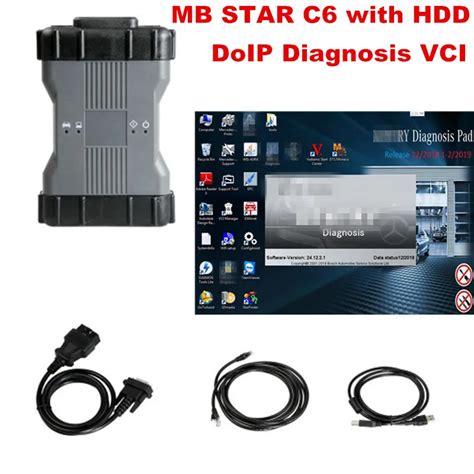 Mb Star C6 Mb Diagnosis Vci Sd Connect C6 Oem Doip Xentry Diagnosis Vci