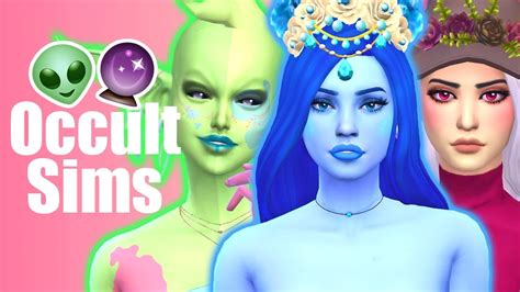 Occult Create A Sim Mermaids Vampires Spellcasters And Aliens The