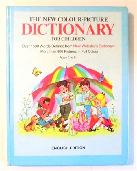 The New Colour Picture Dictionary For Children By Archie Bennett