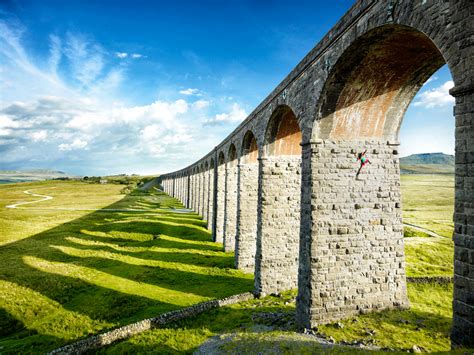 Ribblehead Viaduct Yorkshire Dales Ribblehead 高架橋 約克郡谷地the Lighthouse