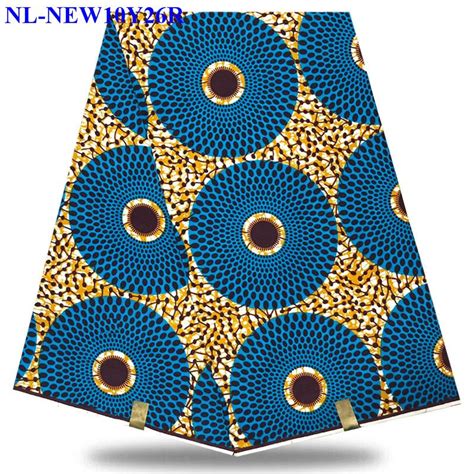 Nigerian African Wax Print Fabrics 100 Cotton African Fabric Ankara