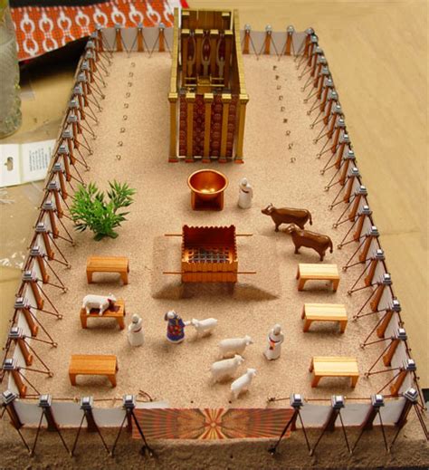 Tabernacle Model Painting Guide Goodseed Tabernacle Of Moses