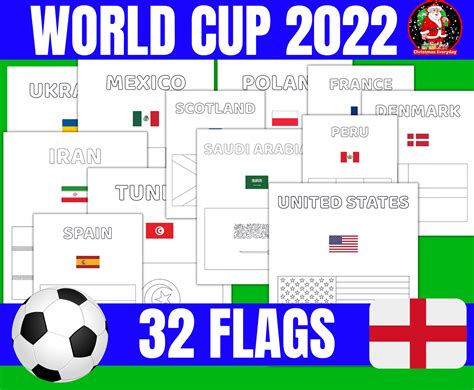 World Cup 2022 Flags Coloring Pages Flags Coloring Page Soccer Coloring Page World Cup