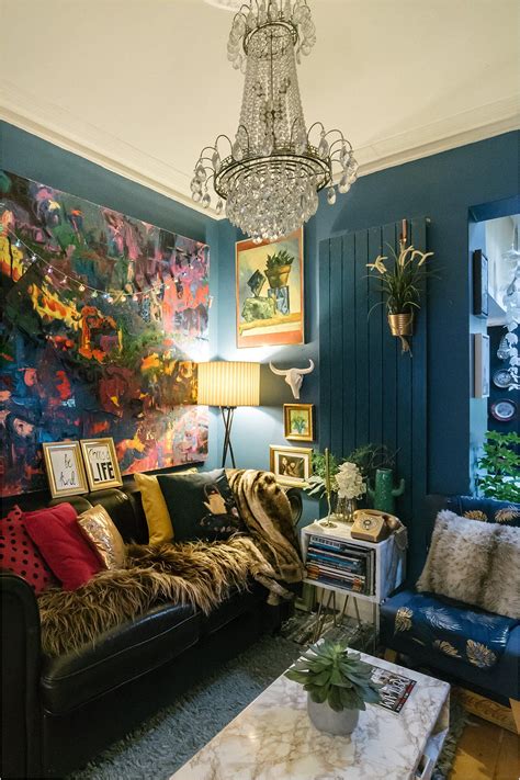 Pin By Katie Smethurst On Interiors Maximalist Interior Design Blue