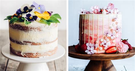 Make Your Cakes Bloom With Edible Flower Cake Decorations