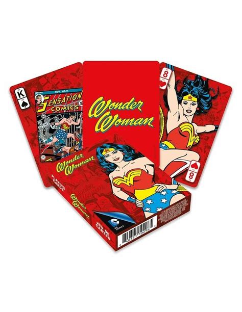 Dc Comics Hrací Karty Retro Wonder Woman
