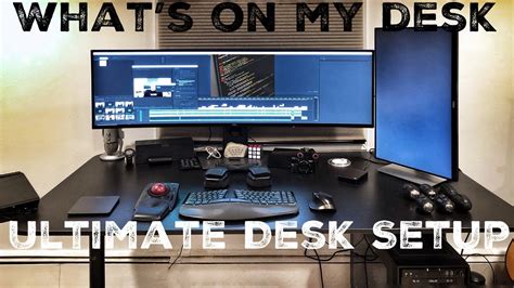 Whats On My Desk Tour Ultimate Full Stack Developer Desk Setup
