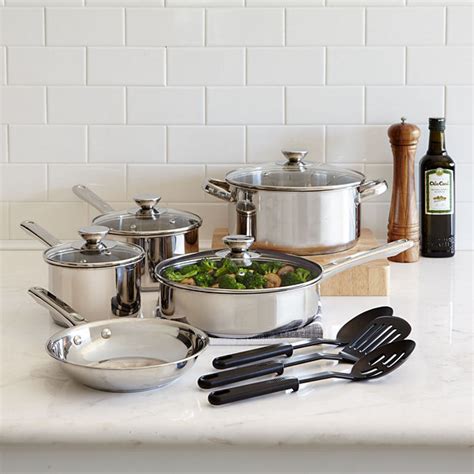 Cooks 12-pc Essential Stainless Steel Cookware Set 12 Mail-in Rebate