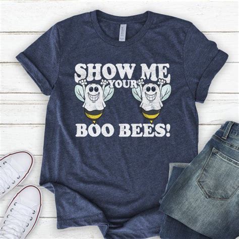 Show Me Your Boo Bees T Shirt Tank Top And Sweatshirt Funny Halloween