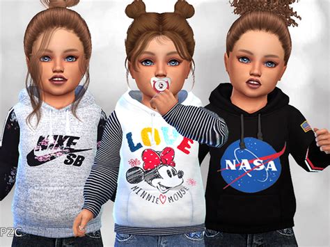 Toddler Hoodies 010 By Pinkzombiecupcakes At Tsr Sims 4 Updates