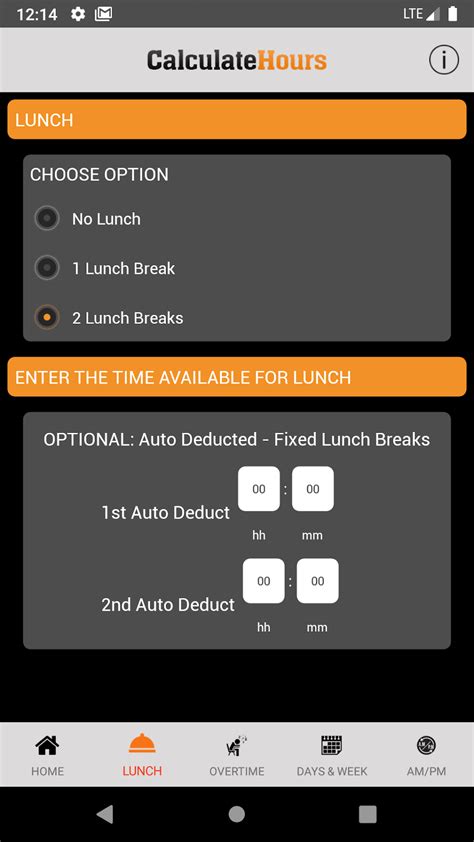 Time Card Calculator W Hours Minutes Timeclock For Android Download