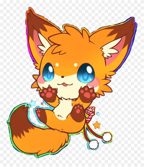 Cute Fox Drawing Cartoon Pet And Wild Forest Animal Faces Funny
