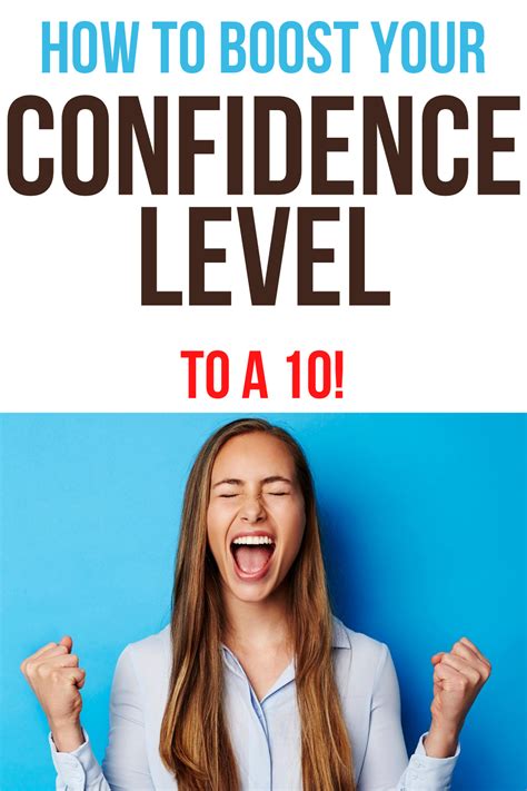 Boost Your Confidence Self Improvement Tips Building Self