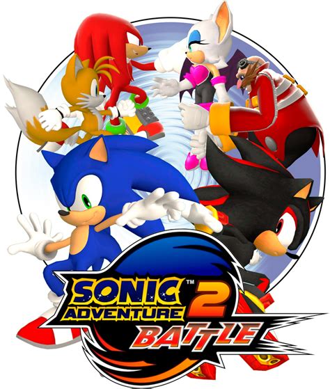 Sonic Adventure 2 Battle Logo By Lucas Da Hedgehog On Deviantart