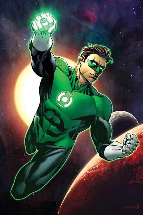 Robert Atkins Art Daily Sketch Green Lantern Colors