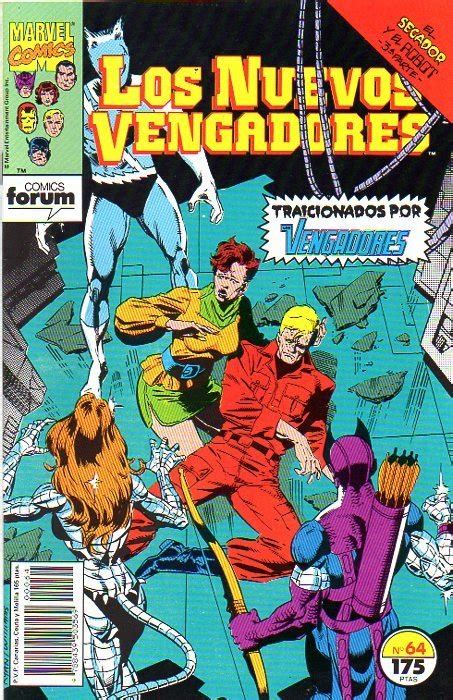 Los Nuevos Vengadores Vol 1 1987 1994 64 Planeta Deagostini Cómics