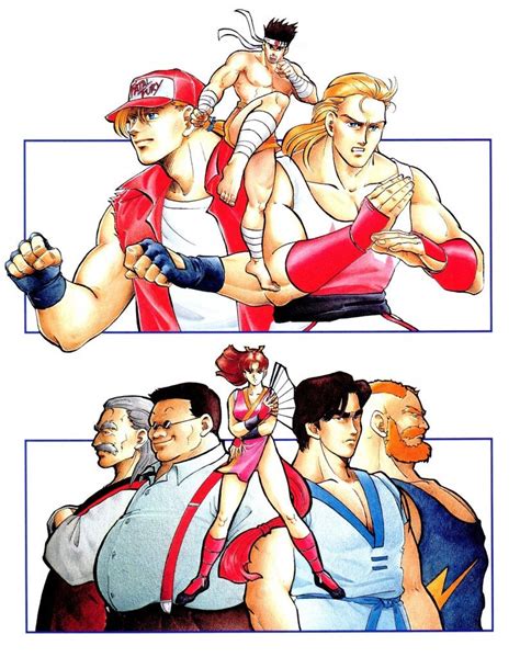 Fatal Fury 2 Arte De Shiroi Eiji King Of Fighters Snk Games Comic