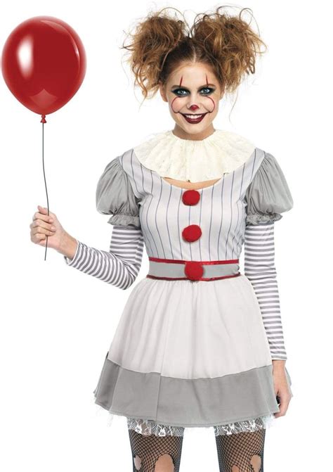 women s creepy clown costume best halloween costumes from amazon for under 50 2020