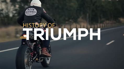 History Of Triumph Motorcycles Motorcycle Diaries Youtube