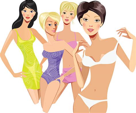 brunettes nude illustrations royalty free vector graphics and clip art istock