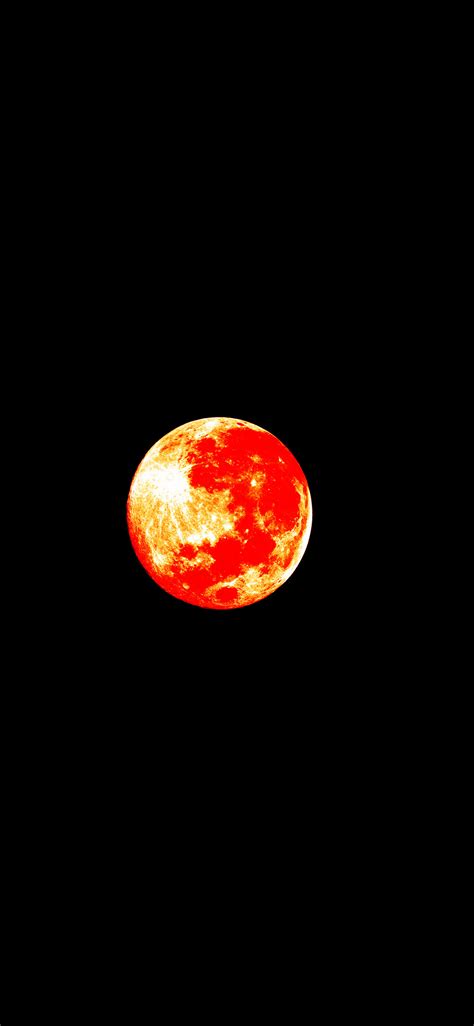 Red Moon Iphone X Wallpapers Free Download