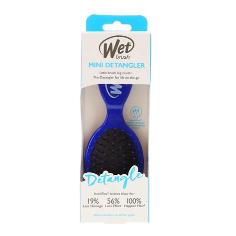Wet Brush Squirt Mini Pocket Detangler Blue