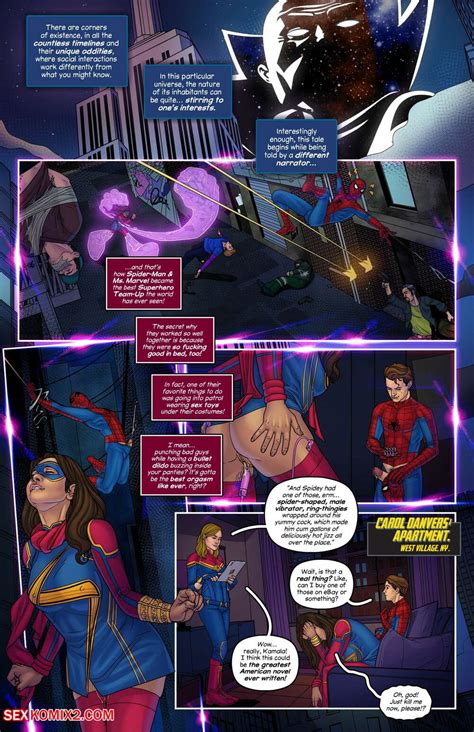 Porn Comic Marvelous Chapter 1 Captain Marvel SpiderMan Tracy
