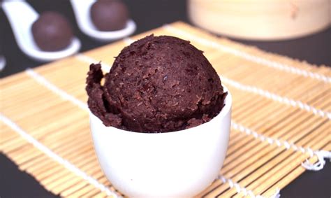 It is very easy to make too. Red Bean Paste - Vegan Daughter Paleo Son @ justonetable.com