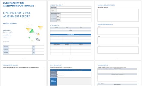 Free Cybersecurity Risk Assessment Templates Smartsheet