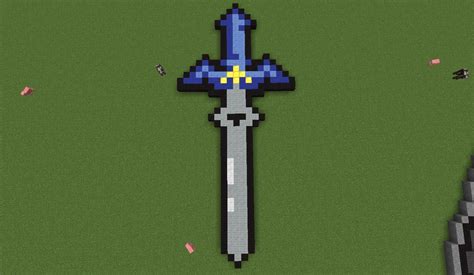 Pixel Art Legend Of Zelda Master Sword By Ninjagreen99 On Deviantart