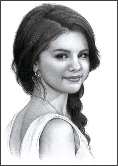 My Selena Gomez Drawing Selena Gomez Fan Art Fanpop