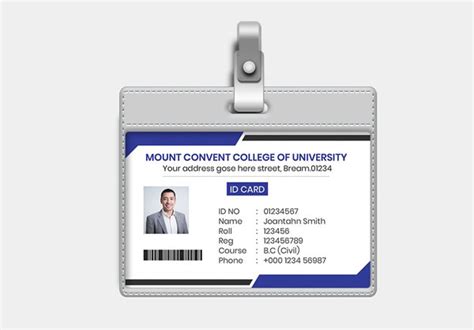25 Student Id Card Templates I Free And Premium Templates