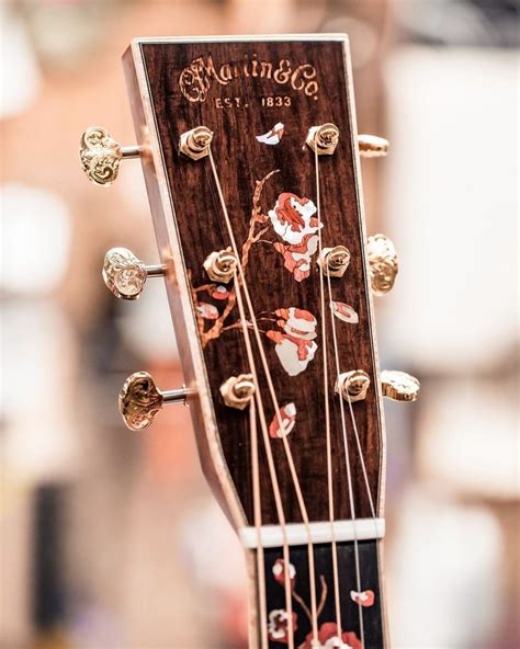 Martin Guitar On Instagram “check Out The Cherry Blossom Inlay On This