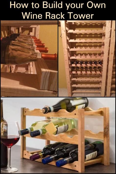 Having one or two wine cellar racks is not enough at times when you have a huge number of stock to be stored at your home. Wine aficionados, listen up - this one's for you. This is for a do-it-yourself wine rack tower ...