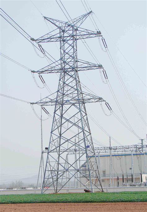 220kv Power Transmission Tower By Qingdao Mingzhu Steel Structure Co