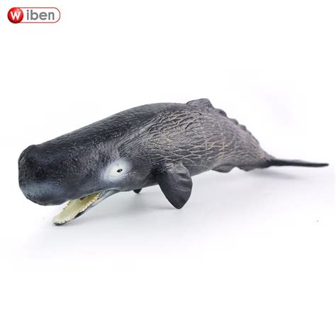 Wiben Sea Life Sperm Whale Simulation Animal Model Action And Toy Figures