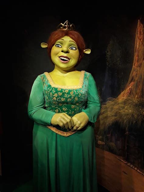 Wax Figur Von Fiona Aus Dem Shrek Film In Madame Tussauds Amsterdam