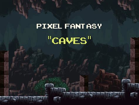 Pixel Fantasy Caves 2d Environments Unity Asset Store