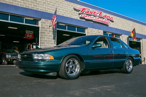 Dark Green Metallic 1996 Chevrolet Impala Ss For Sale Mcg Marketplace