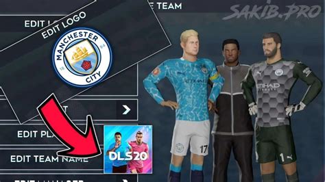 Manchester City Kits For DLS Sakib Pro