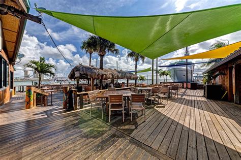 Grills Seafood Deck And Tiki Bar Port Canaveral Florida Waterfront
