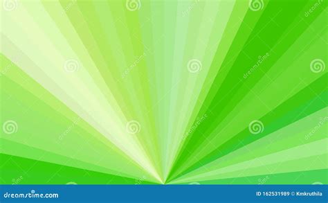 Abstract Green Radial Background Design Stock Vector Illustration Of
