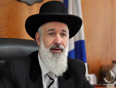 Israeli Chief Rabbi Metzger Under House Arrest Jewish Telegraphic Agency