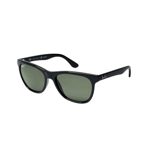 Ray Ban Mens Classic Sunglasses Black Crystal Green Luxury