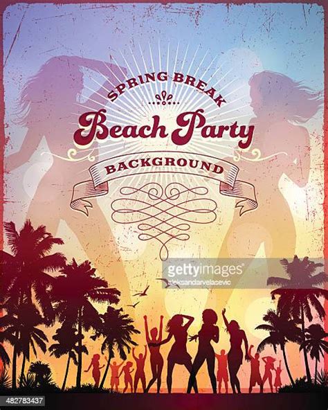 spring break beach party photos and premium high res pictures getty images