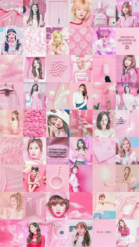 I'm back with some simple twice wallpapers. Top Collage Wallpaper Aesthetic Pink - india's wallpaper