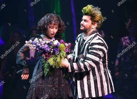 What's the buzz on broadway? Beetlejuice Broadway play opening night Curtain Call Stock ...