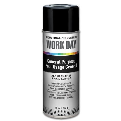 Chadwell Supply Krylon Workday Flat Black Spray Paint 10 Oz